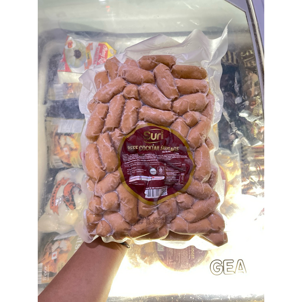 Sosis Suri Cocktail 1 kg/Sosis Cocktail 1 kg/Sosis Cocktail Frozen