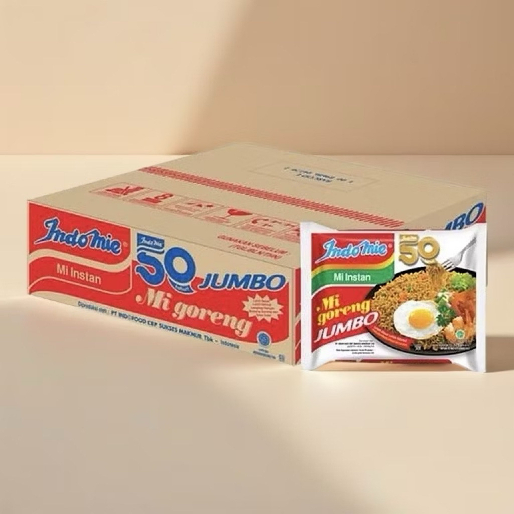 

Indomie Mie Goreng Jumbo Special 129 gram isi 24 pcs