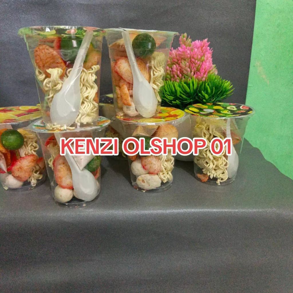 

seblak instan cup viral