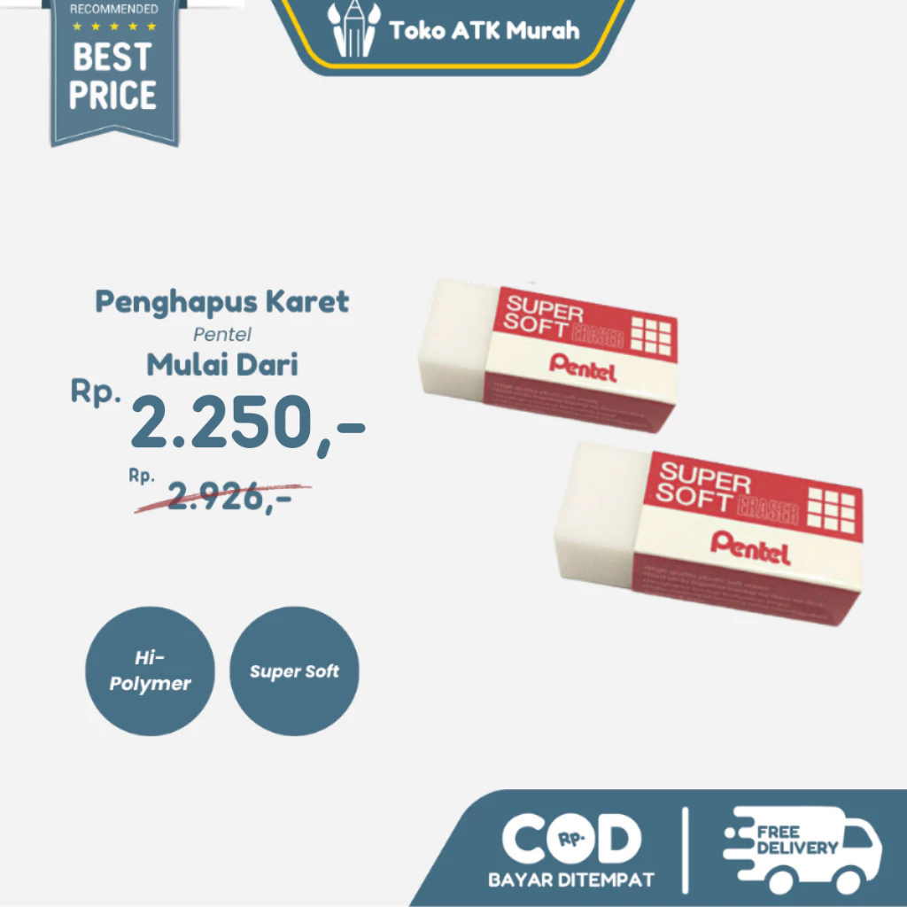 

Pentel Penghapus Pensil