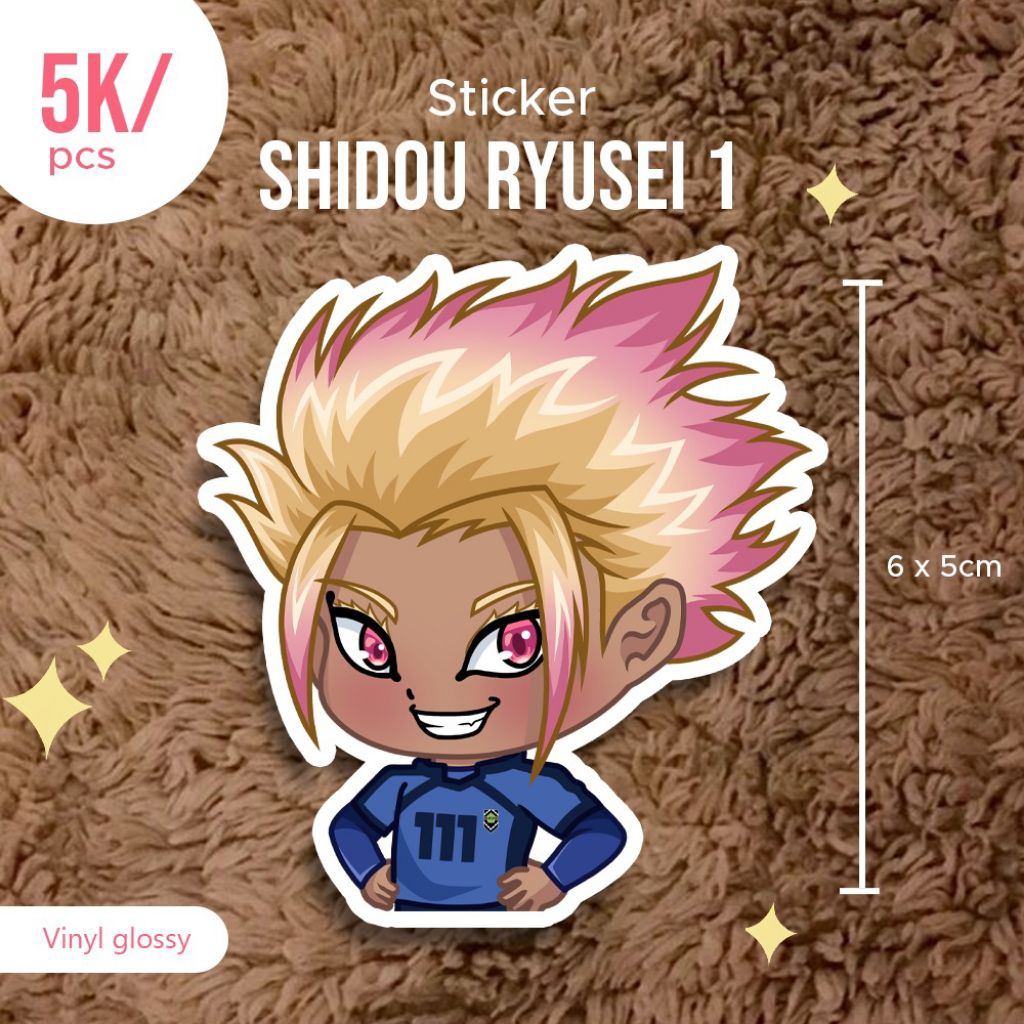 

Stiker shidou ryusei anime blue lock anti air