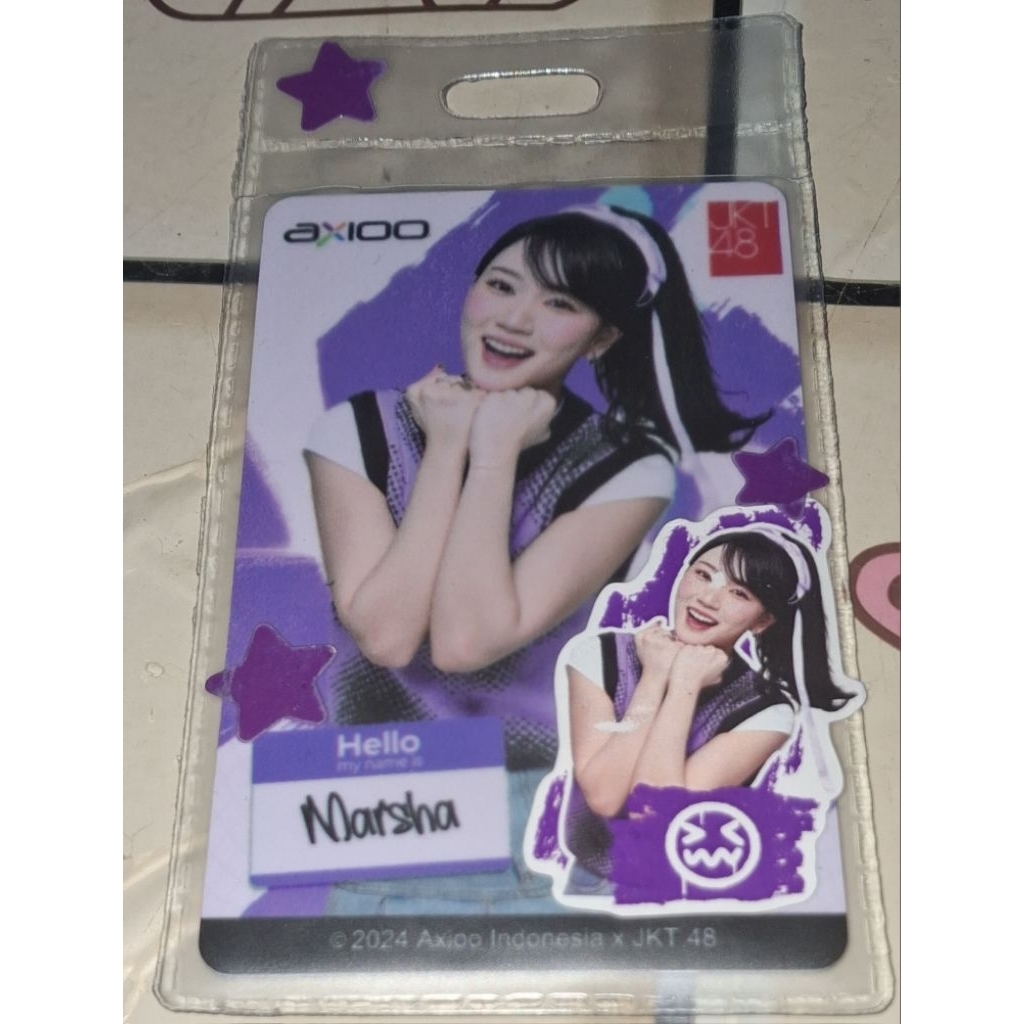 photocard JKT48 AXIOO MARSHA