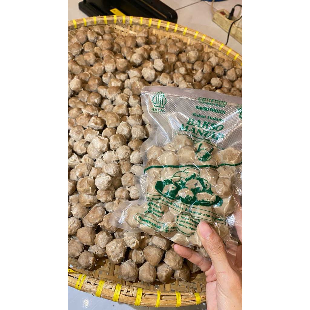 

BAKSO SAPI 100% ASLI DAGING SAPI FROZEN FOOD isi 50pcs by. bakso mantap, tanpa pengawet handmade