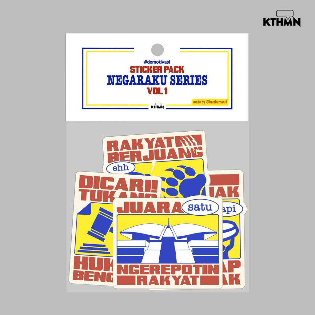 

Negaraku Series Vol. 1 - Sticker Pack | SP - 086