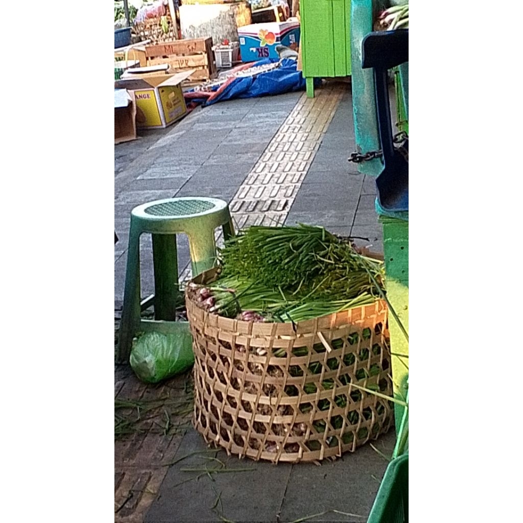 

Daun brambang Lumpia