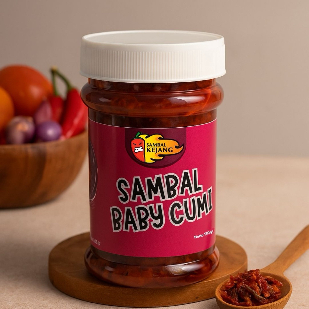

Sambal Baby Cumi by Sambal Kejang [150gr] • Lauk makan simpel