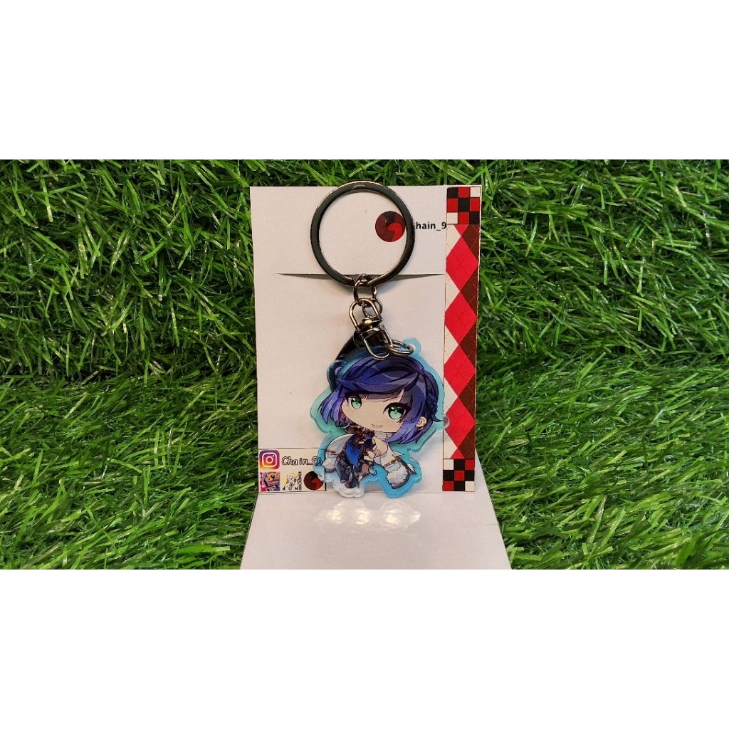 Keychain yelan translucent