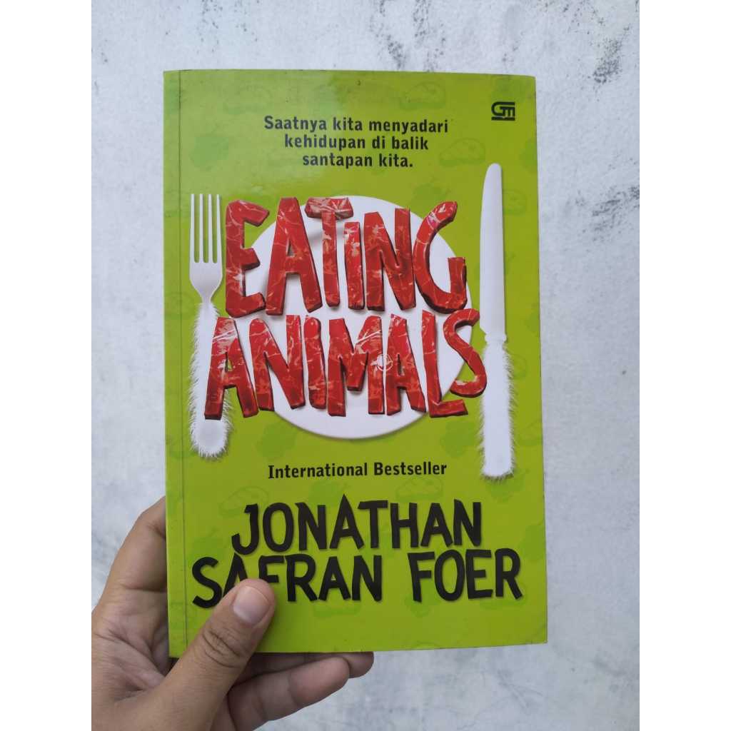 [BERUANG PRELOVED]  Buku Eating Animals Penulis: Jonathan Safran Foer