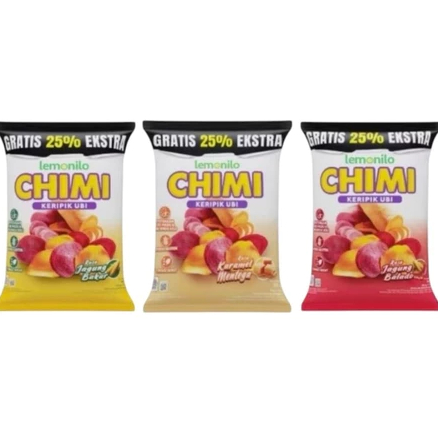 

Chimi Kripik Ubi 41g - | Jagung bakar //Jagung balado//Ubi karamel |