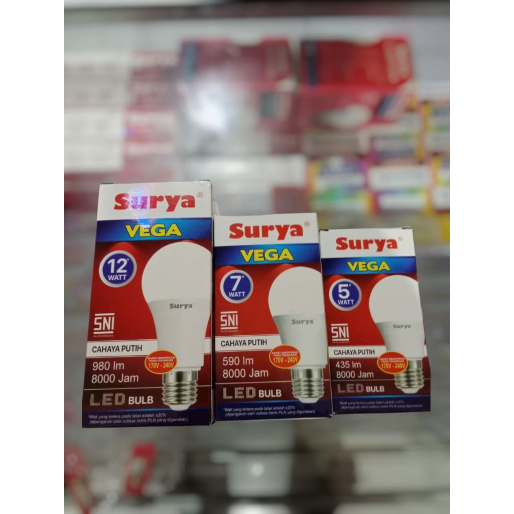 LAMPU LEED MURAH SURYA VEGA
