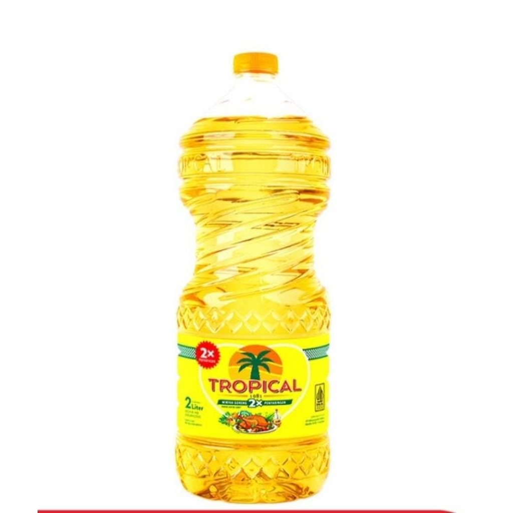 

Tropical - Minyak goreng kemasan botol 2L