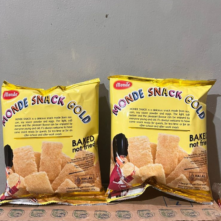 

MONDE SERENA SNACK GOLD 27 GR