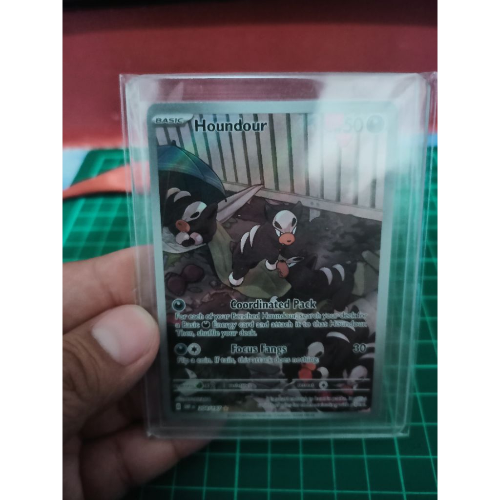 Kartu Pokemon English Houndour Obsidian Flames #204
