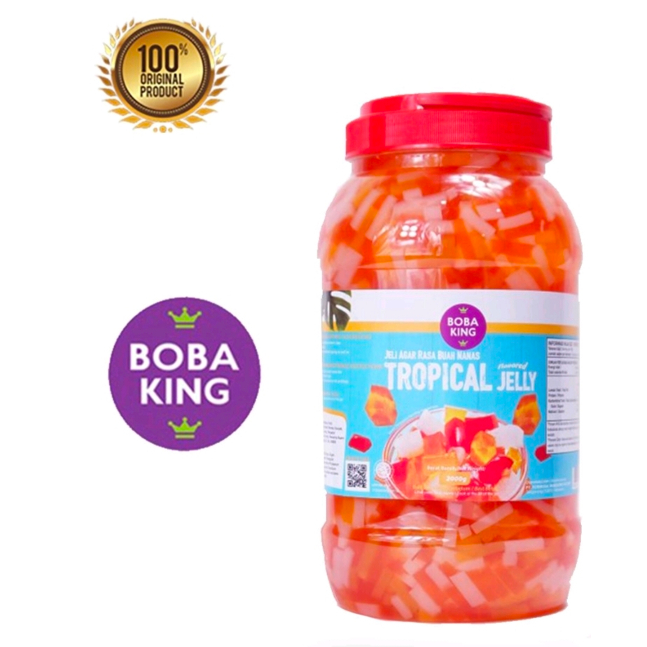 

Boba King rasa Tropical Jelly