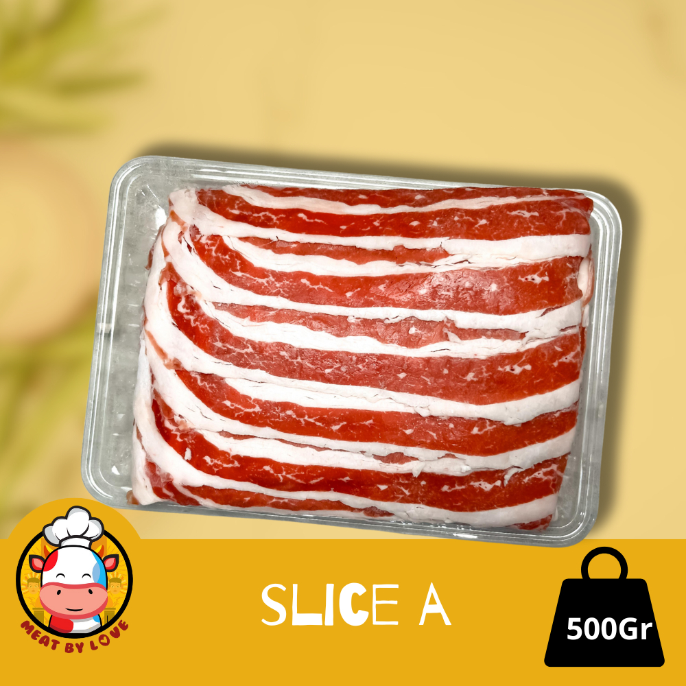 

Daging Sapi Slice Yakiniku / Shabu-Shabu Grade A 500gr