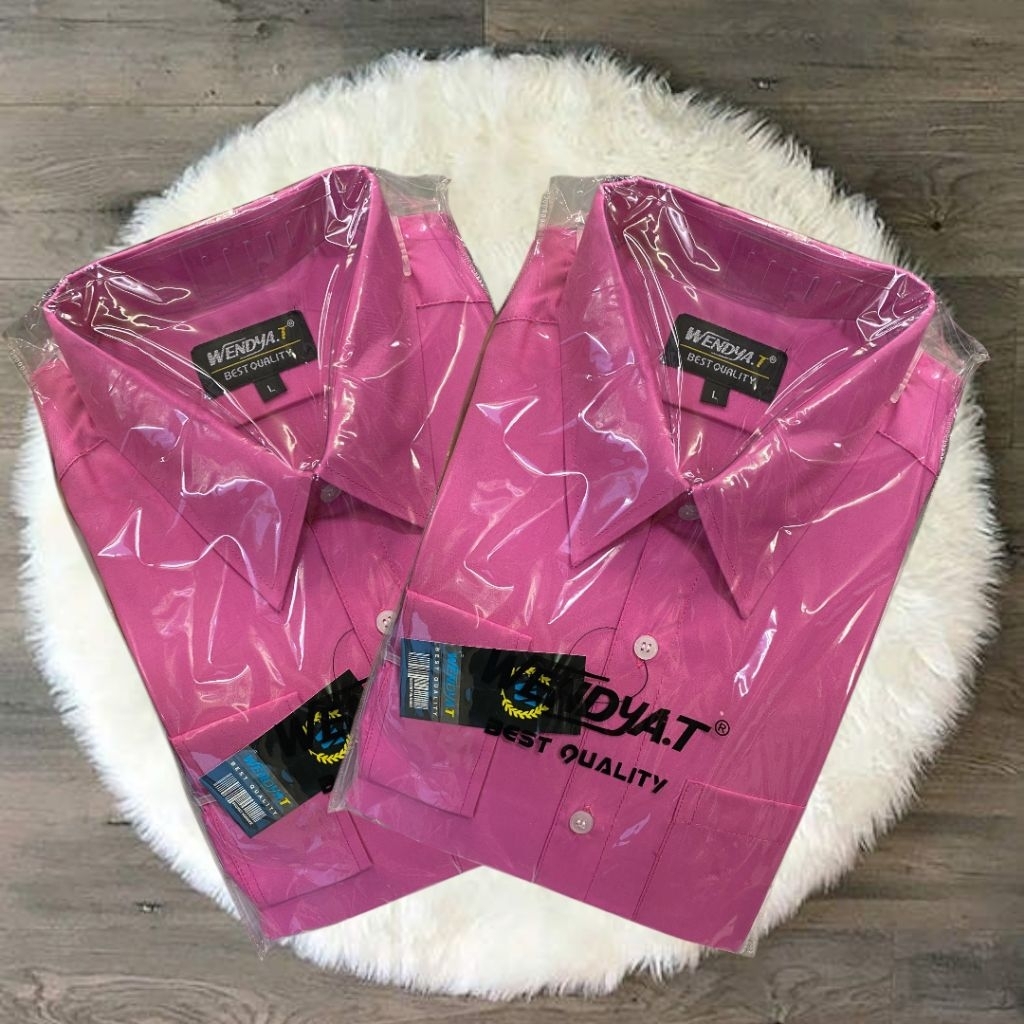 Kemeja pink fanta✓kemeja polos lengan panjang✓kemeja pria pink fanta✓kemeja katun