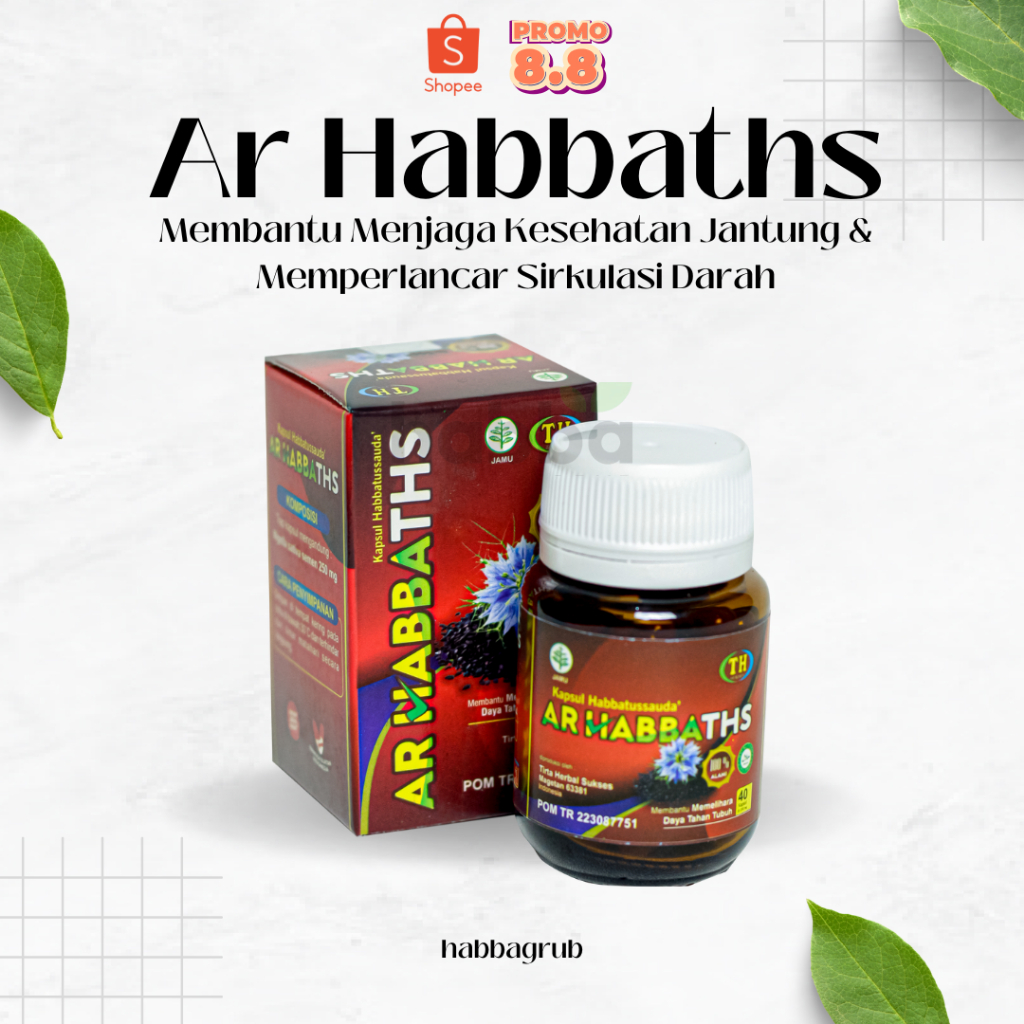 Bioth Ar Habbats Isi 40 Kapsul