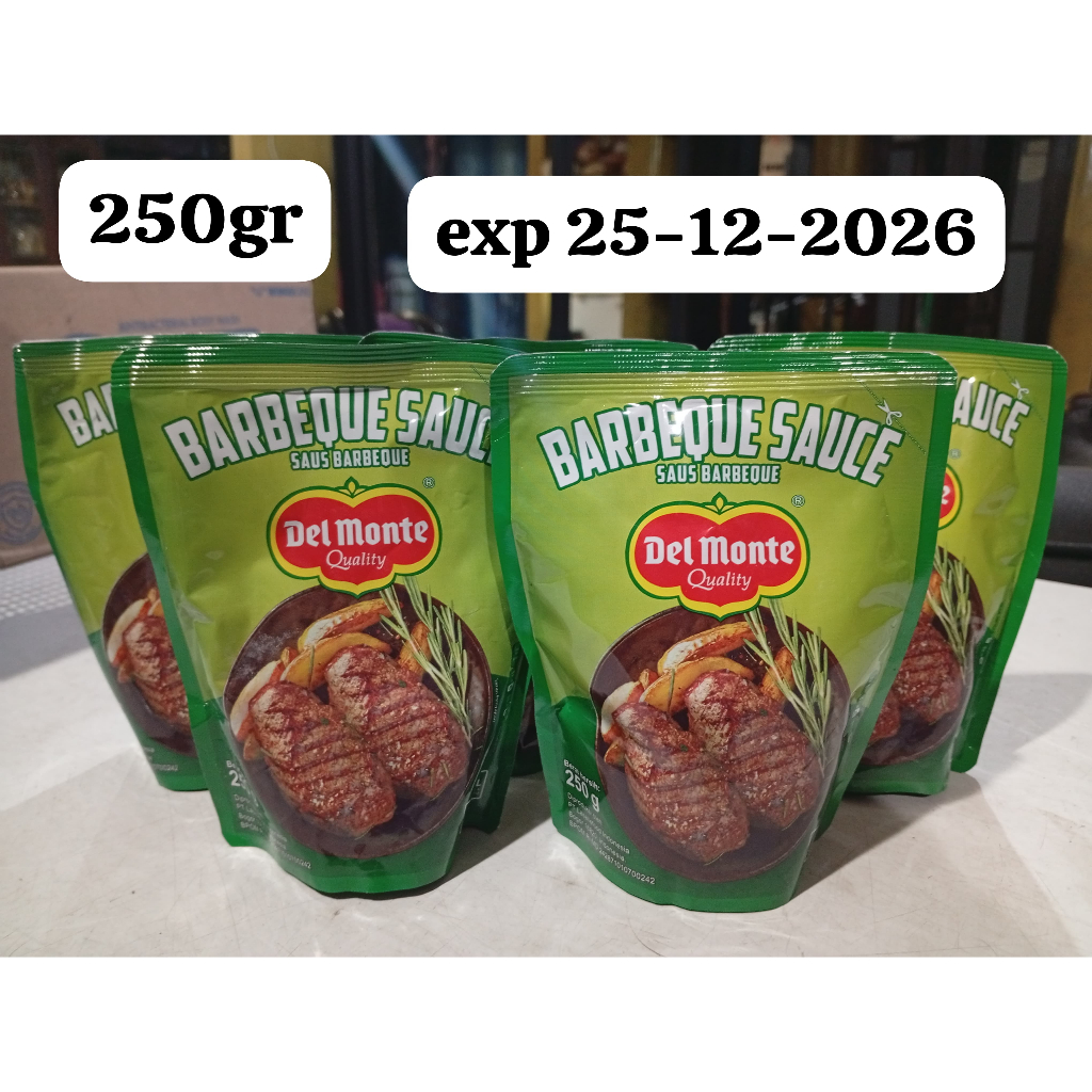 

barbeque sauce saus barbeque delmonte 250 gr exp 25-12-2026