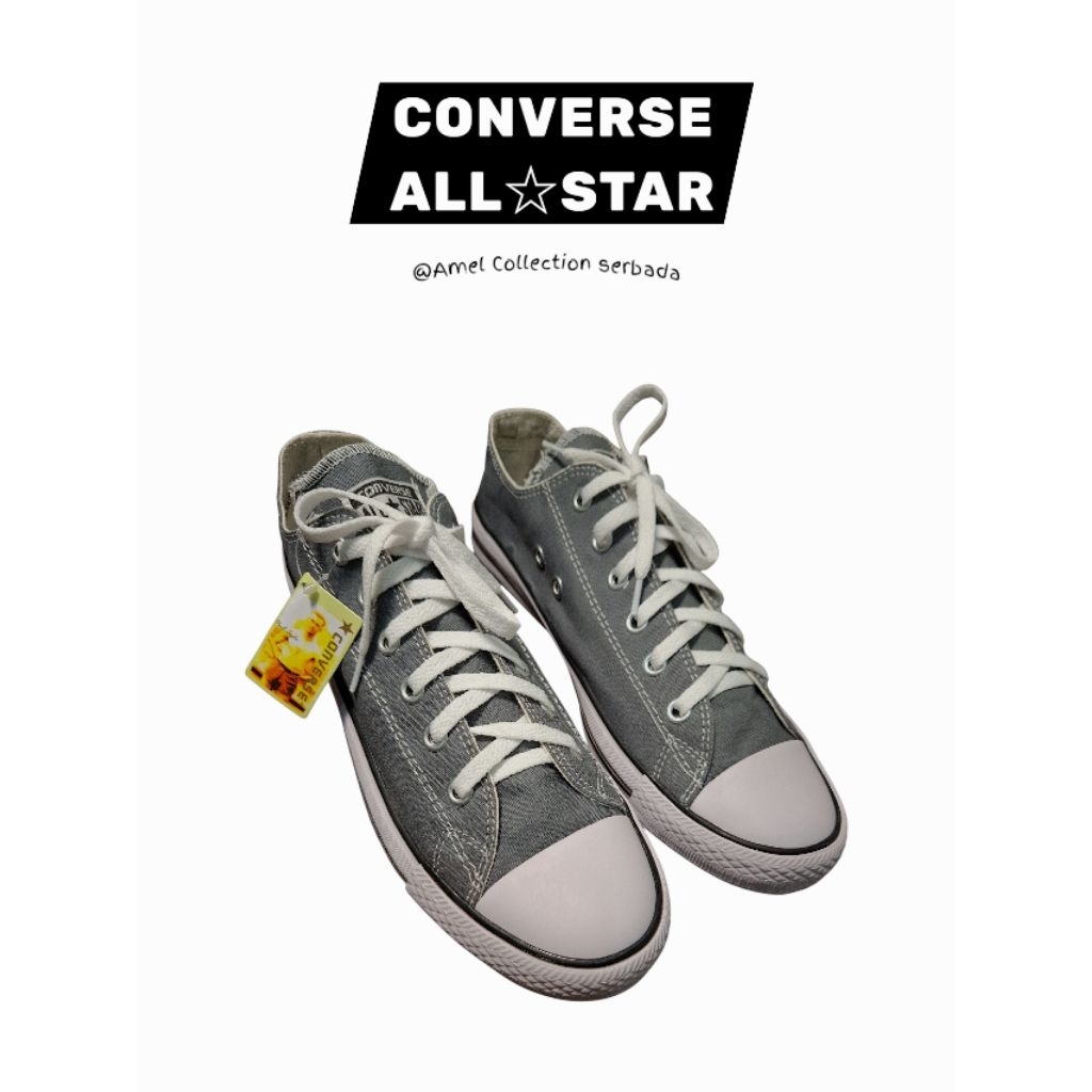 sepatu converse abu abu sepatu al-star unisex
