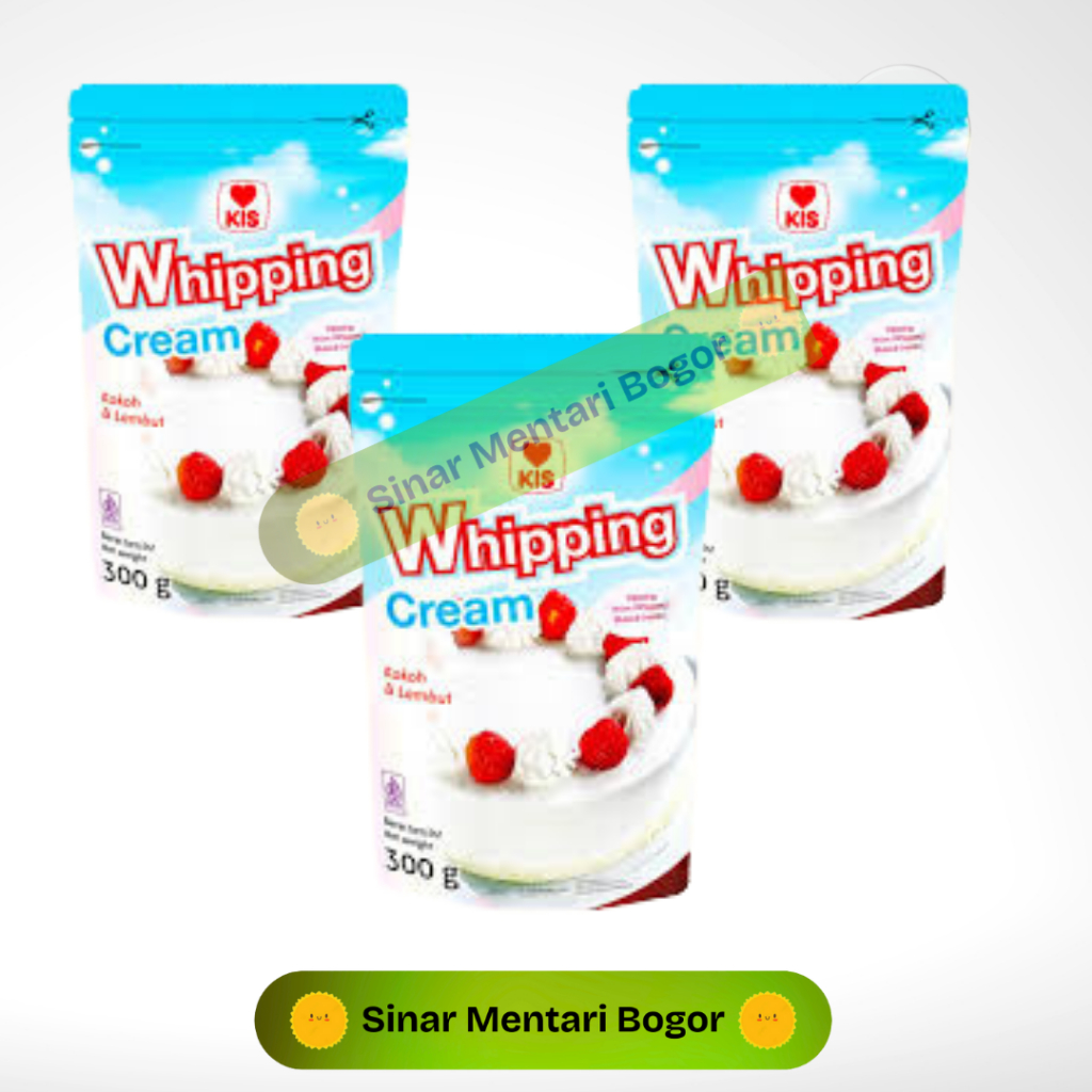 

KIS Whipping Cream Bubuk 300 gr / Whipping Cream Bubuk 300 gr