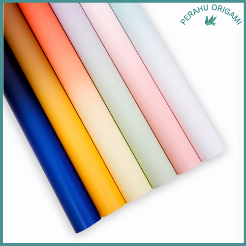 

PACK 20 Flower Wrapping Gradient Color Cellophane Waterproof Kertas Buket Bunga Dua Warna KB6201