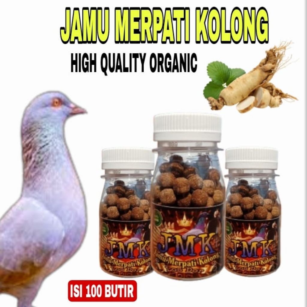 TERLARIS 50 BUTIR JAMU MERPATI JMK kolong los dor pool turun door super ngebom raja bukul power spri