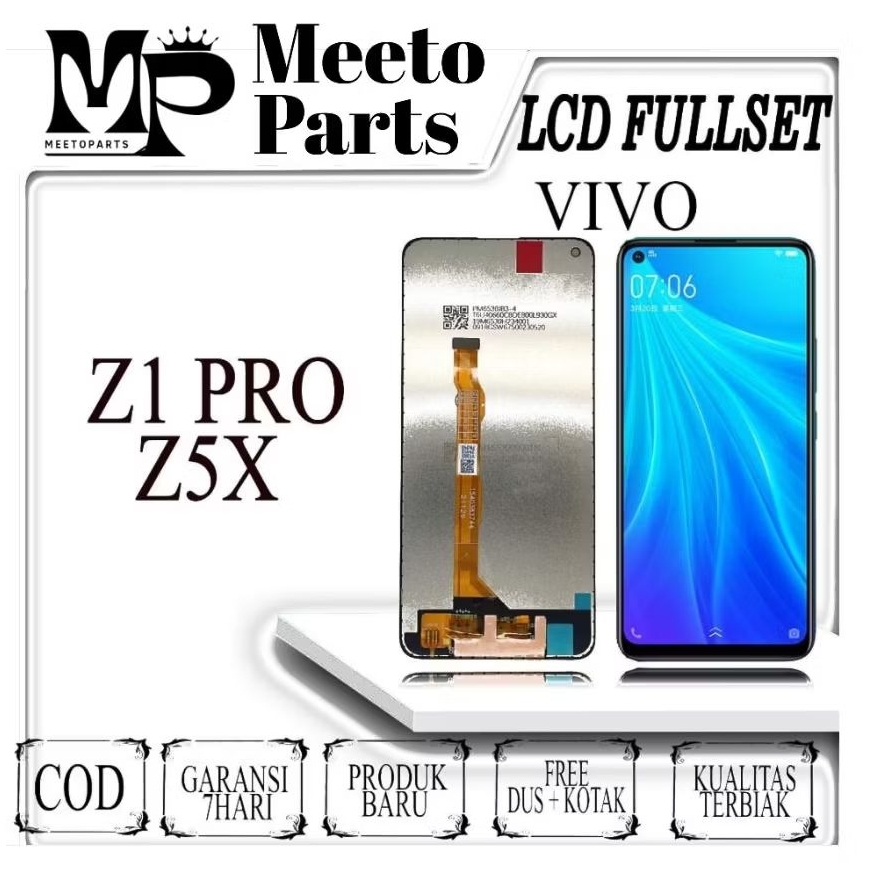 LCD TOUCHSCREEN VIVO Z1 PRO/Z5X ORIGINAL 100% Fullset - Layar HP + Bonus Bubble Wrap
