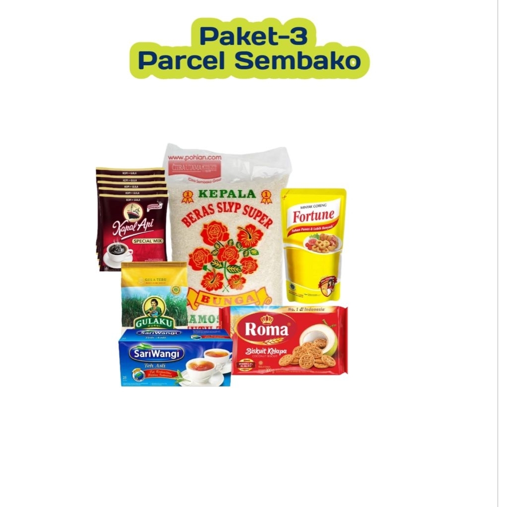 

[P-3] Paket parcel sembako lebaran