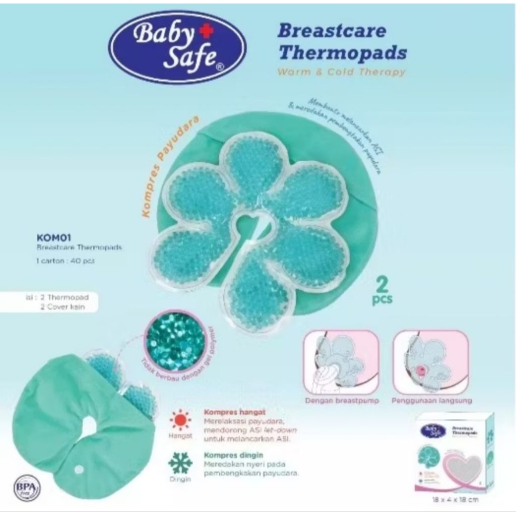 (PRELOVED) Breastcare Thermopads Kompres Payudara Babysafe