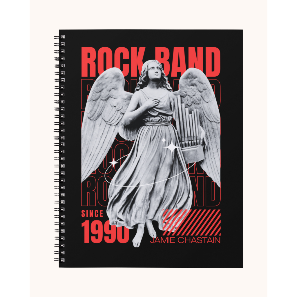 

Notebook Reflektif A5 Spiral – 50 Halaman Hitam Putih | HVS 80gsm & 100gsm – Rock Band