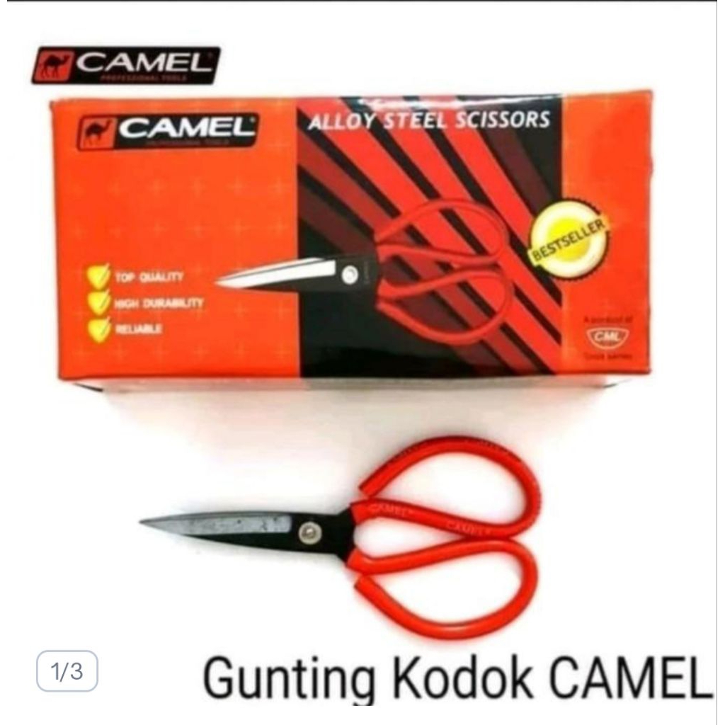 

Gunting Kodok Serbaguna CAMEL Gunting Kain Seng
