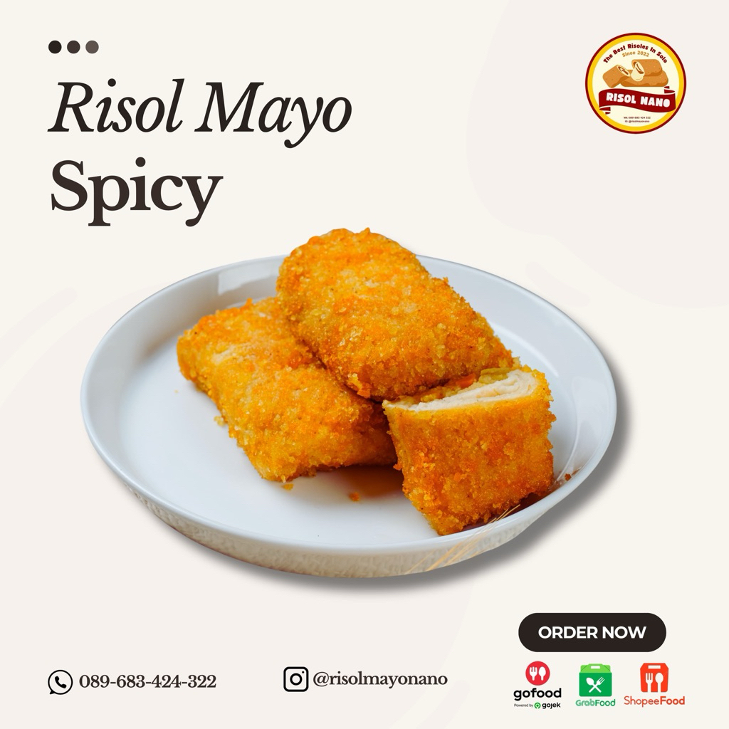 

RISOL MAYO NANO SPICY / PEDAS