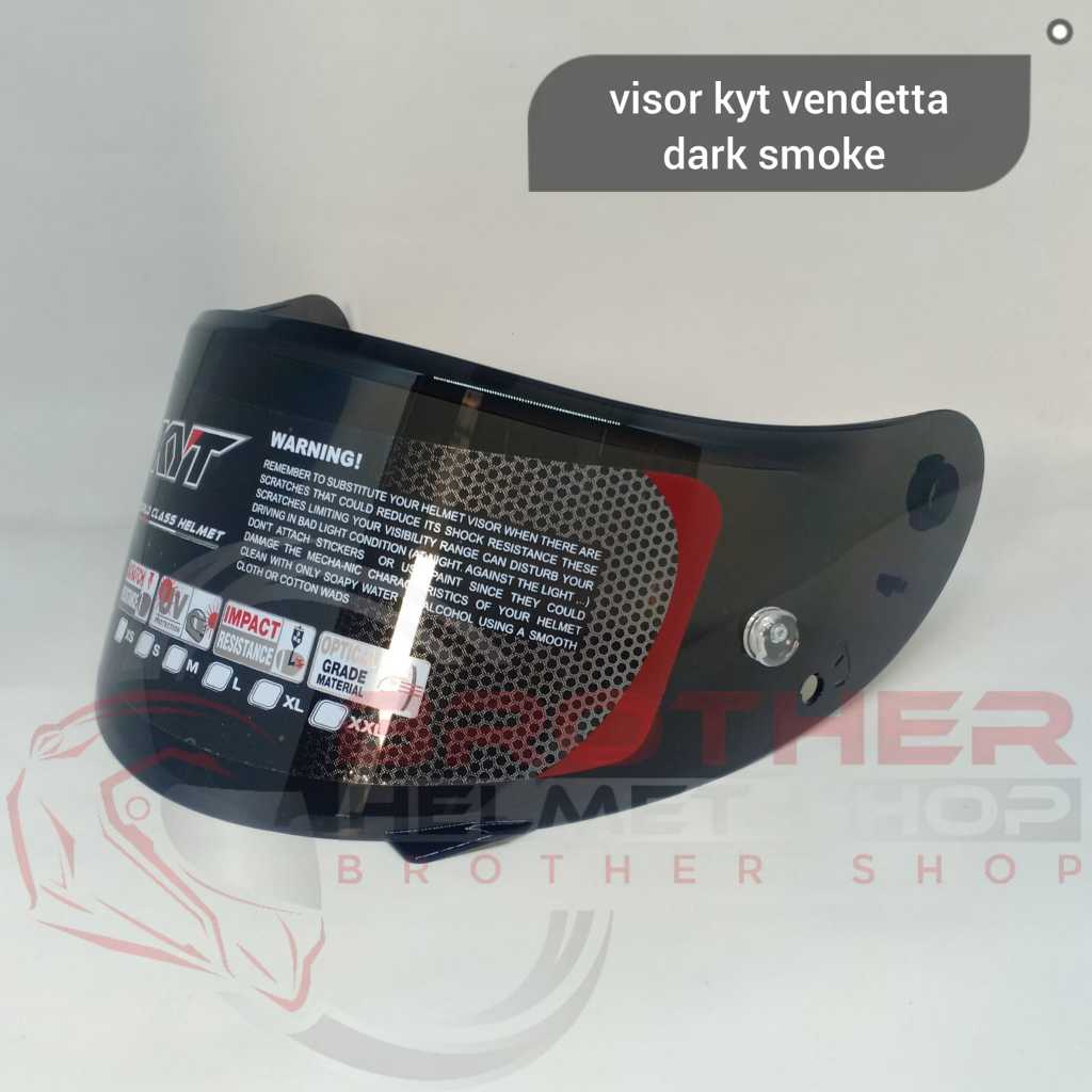 visor helm kyt vendetta 2  falcon  falcon fr original flat visor