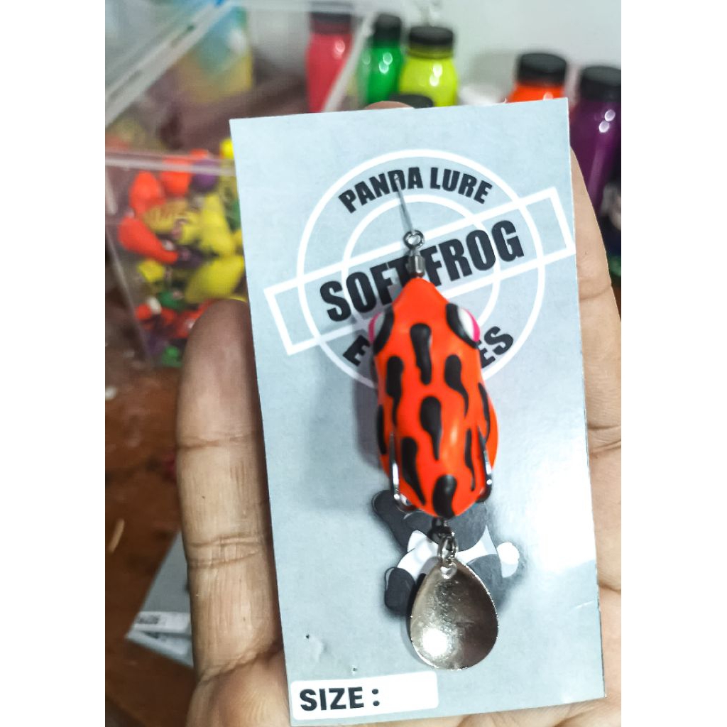 soft frog lure 3,4cm