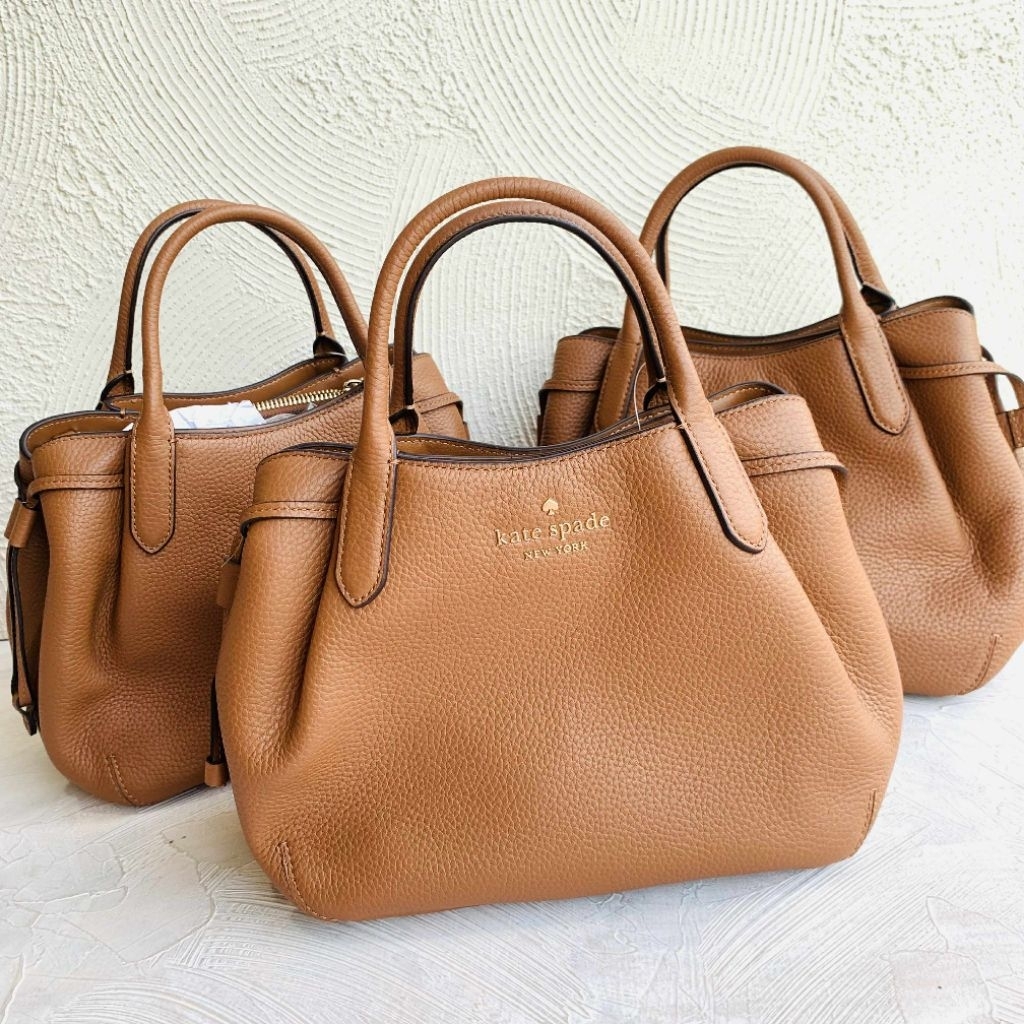 KS DUMPLING SMALL GINGER WARM CROSSBODY BAG