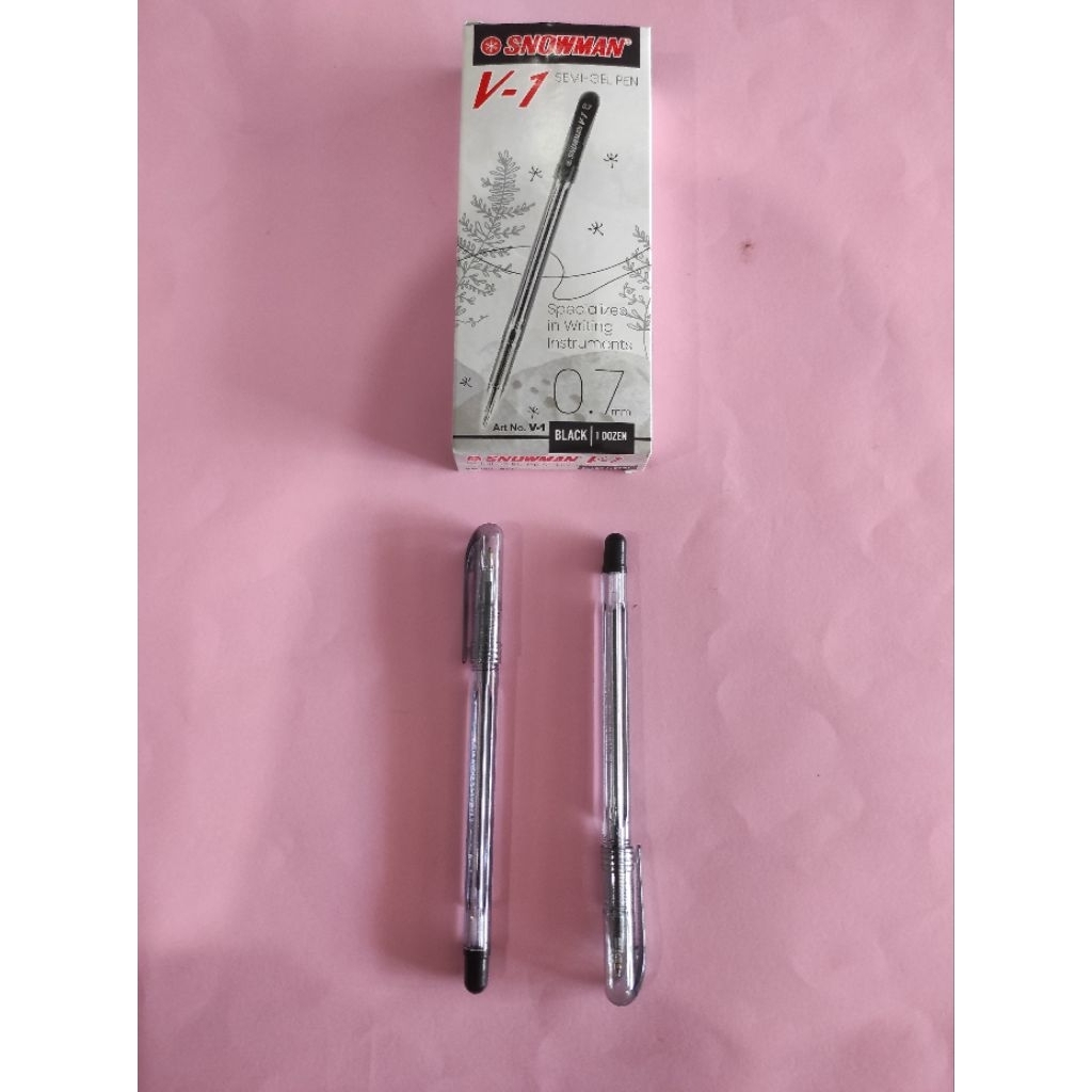 

Snowman Pulpen v1 Hitam (perlusin)