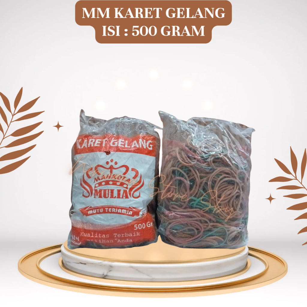 

(500 gram) MM Karet Gelang