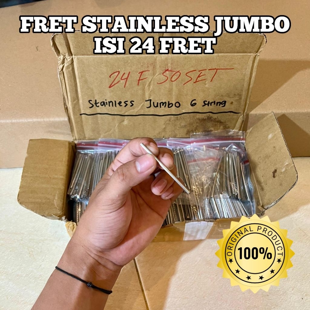 FRET STAINLESS JUMBO ISI 24