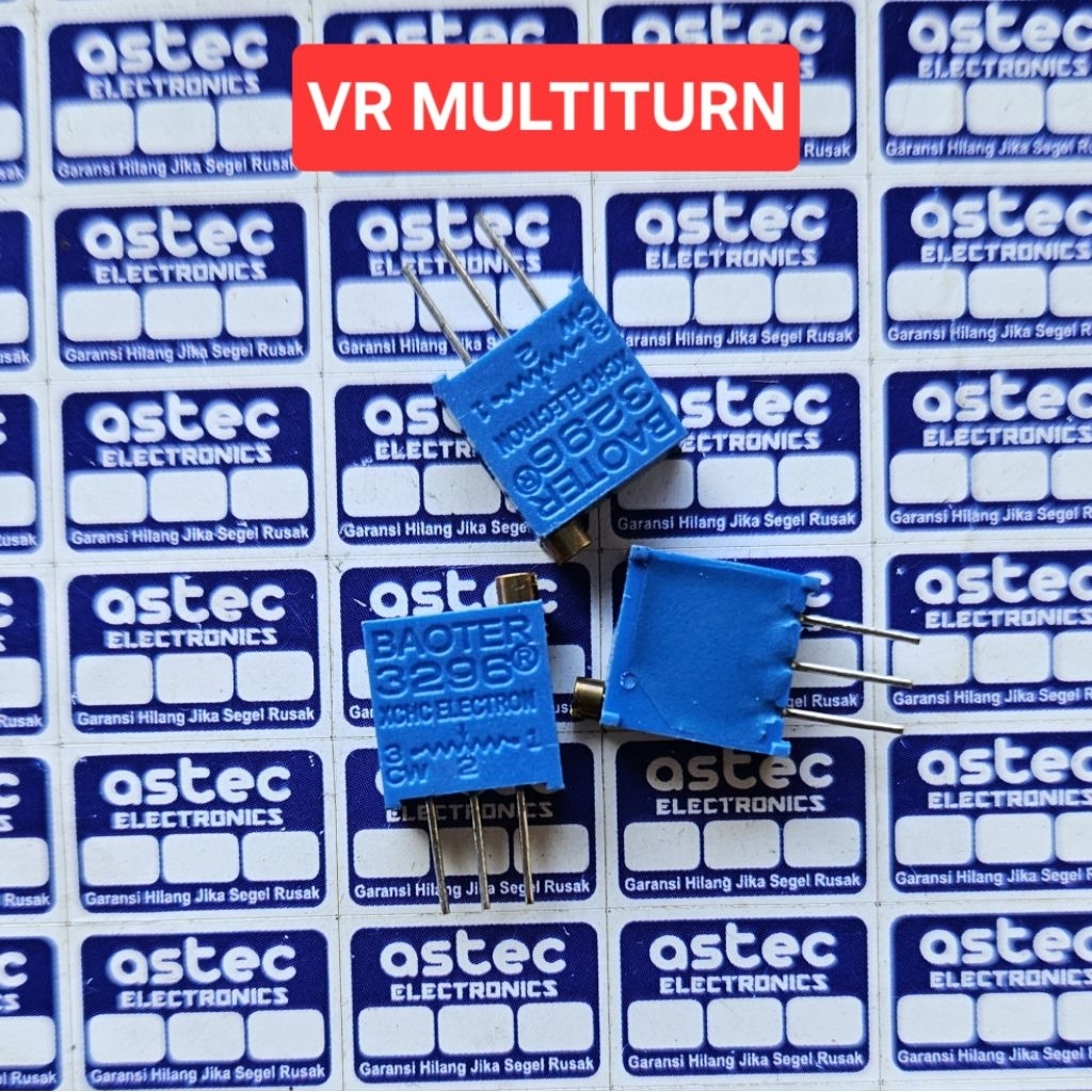 Trimpot VR Multiturn 500 Ohm 1K 5K