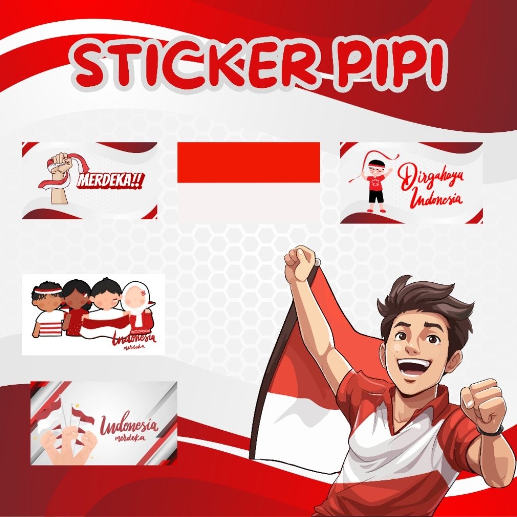 

STICKER PIPI HARI KEMERDEKAAN INDONESIA 17 AGUSTUS STICKER PIPI AGUSTUSAN