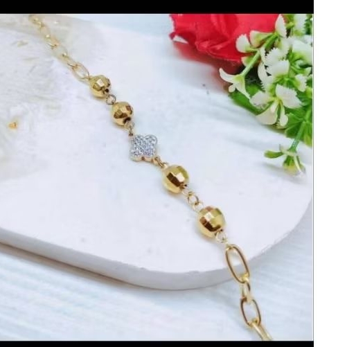 gelang rantai kl over gold gelang wanita