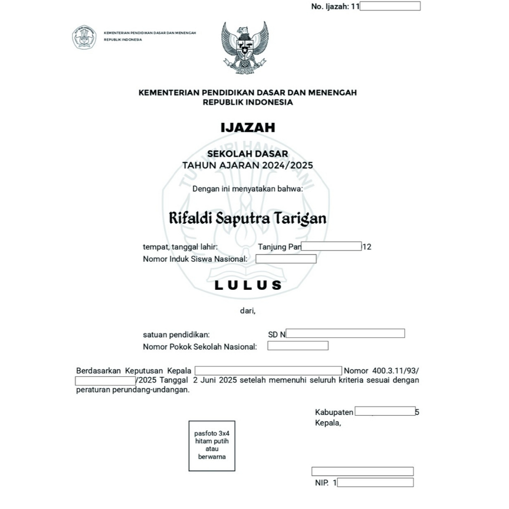 

CETAK E - IJAZAH, SERTIFIKAT, IJAZAH, PIAGAM MURAH, 1 HARI JADI ANTI LUNTUR