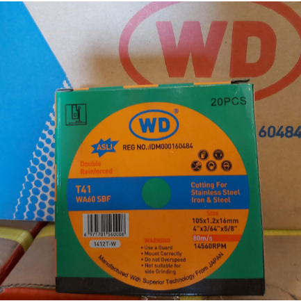 WD potong 4inch batu gerinda potong merek WD asli original harga grosir