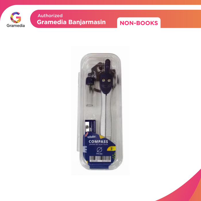 

Gramedia Banjarmasin - Jangka Estudee Compas Graphite