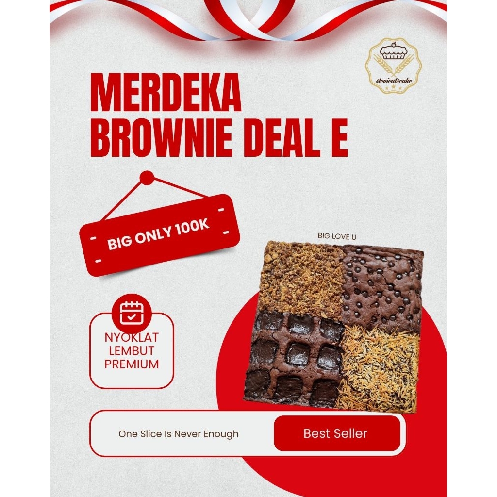 

PAKET MERDEKA DEAL E - FUDGY BROWNIES