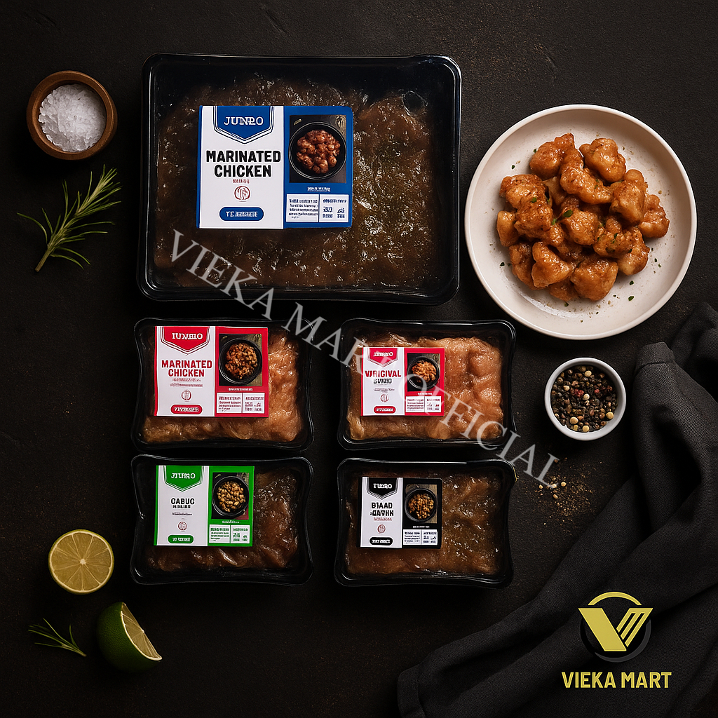 

Slice Ayam Marinasi Enak / Marinated Chicken Slice 250 gram