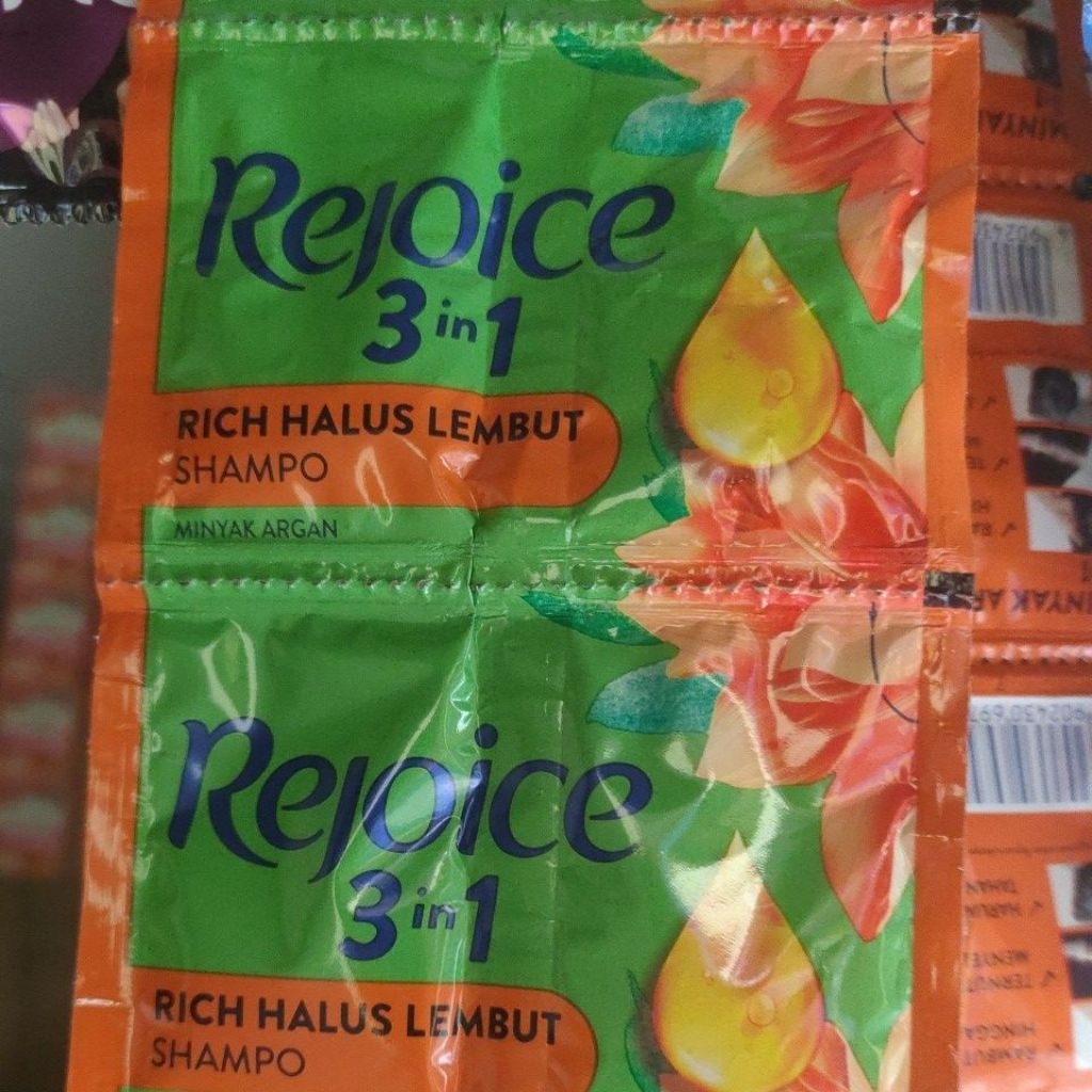 REJOICE 3IN1 SHAMPO 1 RENCENG (12 SACHET)