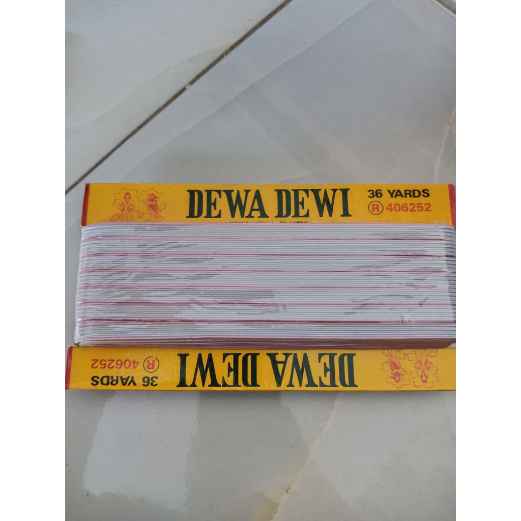 Elastik Dewa Dewi 36 yards 1 roll/ elastik/ elastik bagus