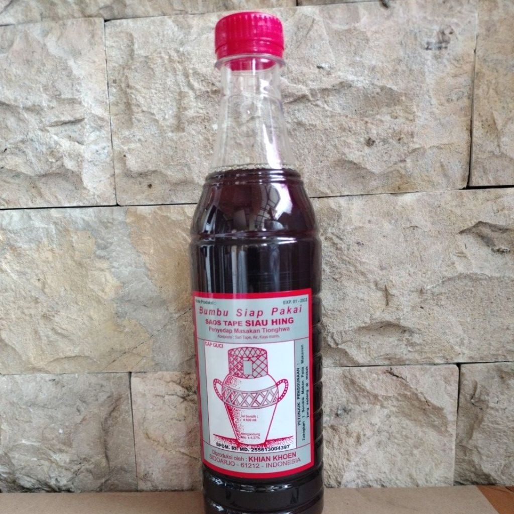 Arak masak cap gentong / Saos Tape Siau Heng