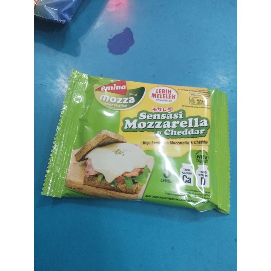

Emina Keju Mozzarella Cheese Slice Isi 5